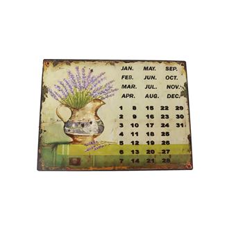 kovový kalendář DHLHT11213R