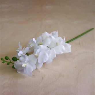 Umělá orchidej bílá 371251-01