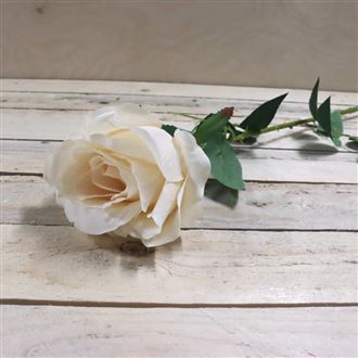 Umělá růže krémová 371238-26
