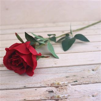 Umělá růže červená 371238-08