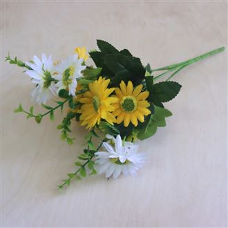 Umělá kytice žlutá 371257-02